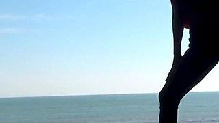 Lifejacket and Jeans on the Beach