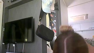 German teen get facial after hard pounding in the camper liv