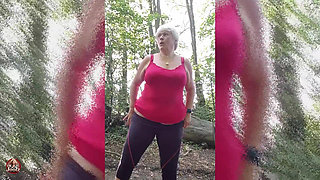 Striptease in the Woods
