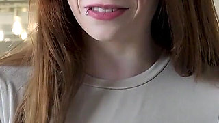 Stepdad and His Girl Pick up Hitchhiker Avery Wilds for a Roadside Spitroast