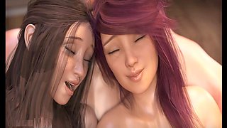 3d animation, three-way, messiest
