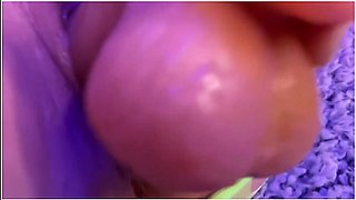 Sexy Italian Milf Dildos After A Creampie