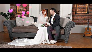Redhead Bride Stars in Hardcore Film Cherry Crush