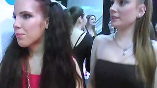 Exotic pornstars Donna Joe, Chessie Kay and Samantha Johnson in fabulous interracial, facial sex clip