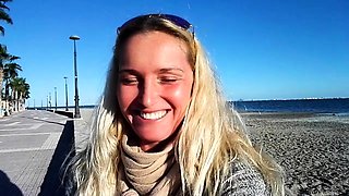 Blonde emo amateur solo masturbation