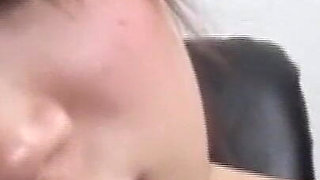 Brunette Teen Sucks and Rides Her Lover