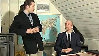 Swedish Blonde Threesome med Eva