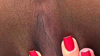 My Holes in Seamless Pantyhose Are Craving Cock