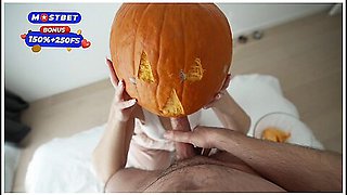 Step Sister Didnt Expect The Halloween Pumpkin Game To Go So Badly!