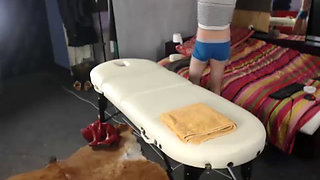 Amazing Masseuse Fuck Games Homemade With Client Voyeur