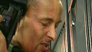 Lock up German Babe Got Her Ass Fucked by Guard