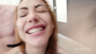 Squirt Between Girls, Veronica Leal & Laura Fiorentino, 2on2, Balls Deep Anal, DAP, Squirt Drink, Cum in Mouth XF133 - PissVids