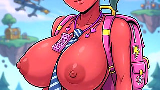 Huge Big Breast Tight Bald Pussy Nemia Teasing