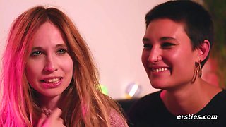 Lesbian Couple Take Turns Fingering Each Other