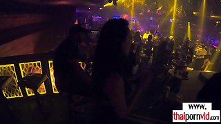 Amateurs Thai bitch in stockings nailed