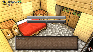 Minecraft Horny Craft - Part 26 Happy New Year and Trader Anal Creampie! by Loveskysanhentai