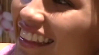 A Young and Exotic Beauty Gets Fucked Hard by a Big Cock on a Summer Evening at the Beach