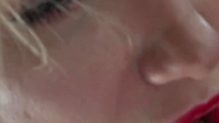 Red Lips and Teasing Control - Gloves, Heels and Intense POV Seduction