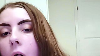 Amateur Facial For Teen Brunette