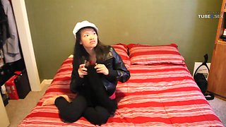 Ivy rides her BF: Blowjob, Cowgirl  Missonary Porn