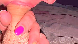 BBW German Wife Blowjob Oral Creampie