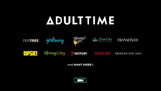 OUT OF THE FAMILY - Paige Owens Caught Fapping By Stepdad Then Sucks His Cock Instead Of Her Toy