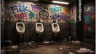 Erotic Audio - Club Toilet Turned Into Sperm Cumshot Toilet Lady Takes Cock Sex Story German