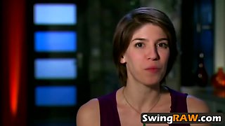 Swinger Wives Get Slippery Snatches Licked And Fucked B