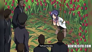 Stepmom and Stepdaughter Stuck and Fucked - Hentai with English Subtitles