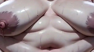 Massive SSBBW in Tight Rope Bondage - Moaning and Struggling in Heat