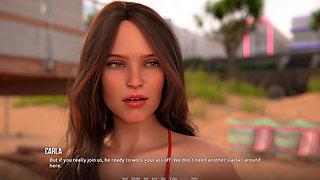 Domino Beach 2: Jhon's Fateful Night Walk with Emily