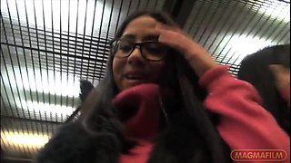 Cute Teen Gets Offered a Place to Sleep and Then Used for Sex