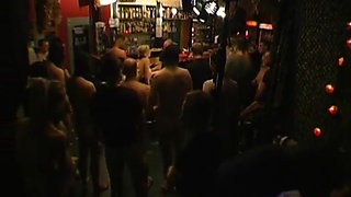 Ggg - Blonde Babe Gangbanged Live on Stage