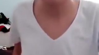 Turkish Girl With Huge Tits Wets Her Shirt