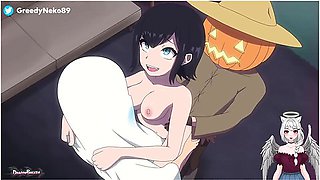 Car Toon And Hentai Anime - Maviss First Human Halloween Party (dragon-breath)
