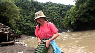 Extreme close up of Japanese teen masturbating Uncensored