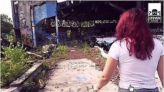 Fuck Date For Melina May In Abandoned Outdoor Swimming Pool Dating