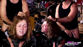 Lavender Joys Biker Anal Ride
