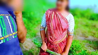 Desi village Cute Maid Fucked By her boss for much salary, desi cute maid fucking in outdoor jungle hindi