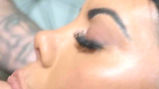 A Big-breasted Latina Tries Three Cocks of Different Nationalities at Once - Kesha Ortega