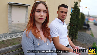 HUNT4K. Leya Desantis is having rough sex with a stranger