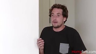 StepMom Crystal Rush Gets Fucked Hard by Horny StepSon While Reading