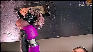 Nurse Milks Chastity Slaves Big Cum Load With Vibe Wand