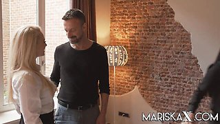 Pussy licking trailer with ingenious Pascal White and Elizabeth Romanova from Mariska X