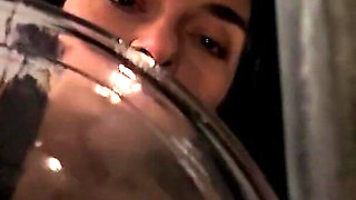 Lady Medea Pee for My Caged Toilet Slave POV