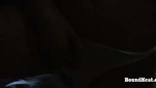 Fetish scene with naughty lady-love from Bound Heat