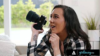 GIRLSWAY - PAWG Babe Victoria Voxxx Allows MILF Photographer Sinn Sage For ROUGH ANAL After Shoot