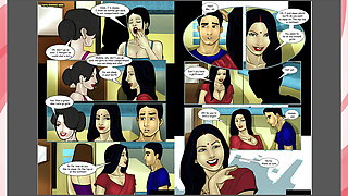 Savita Bhabhi Episode 14 Part 2 - Sexpress - Bhabhi doing sex with her friend's virgin brother in Train