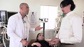Horny Blonde Laney Grey Cucks Her Husband With Her Doctor
