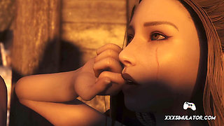 3D Hottie Melts From Oral to Deep Vaginal in a Fantasy of Lust